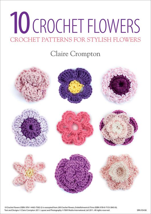 Produktbild: 10 Crochet Flowers