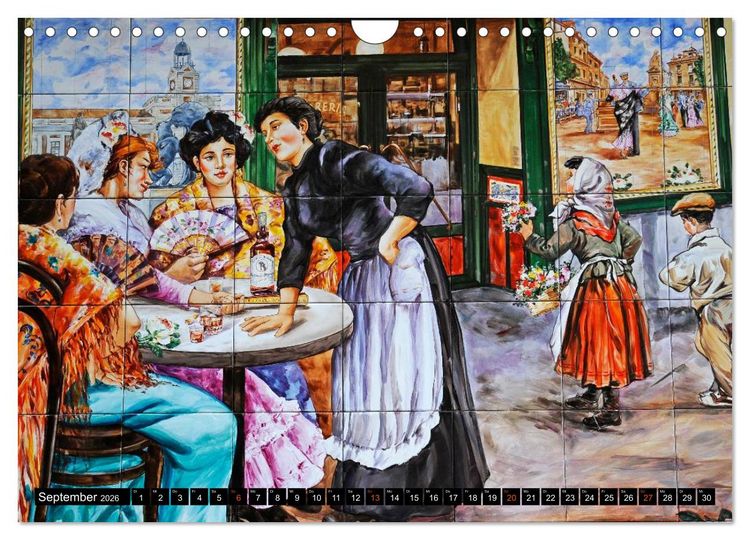 Produktbild: Madrid (Wandkalender 2026 DIN A4 quer), CALVENDO Monatskalender