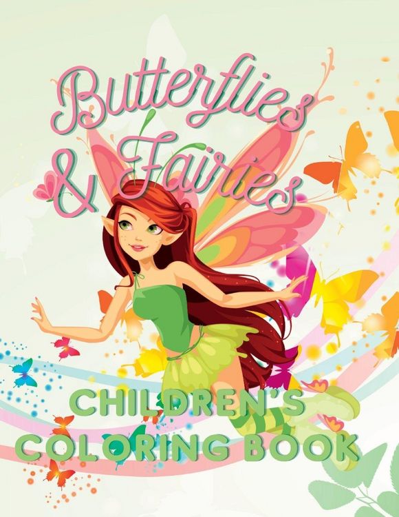 Produktbild: Butterflies & Fairies Children's Coloring Book