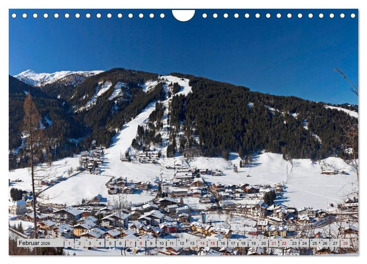 Produktbild: Herzliche Gr&uuml;&szlig;e aus Flachau (Wandkalender 2026 DIN A4 quer), CALVENDO Monatskalender