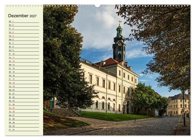 Produktbild: Weimar - Mit Plan durch das Jahr (hochwertiger Premium Wandkalender 2027 DIN A2 quer), Kunstdruck in Hochglanz