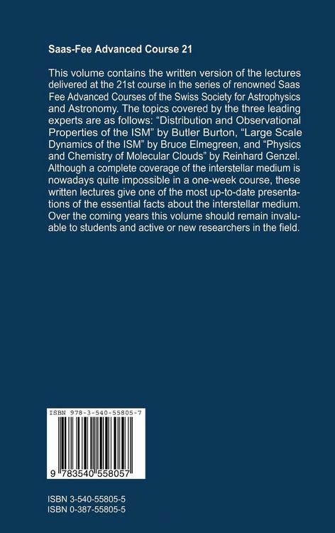 Produktbild: The Galactic Interstellar Medium
