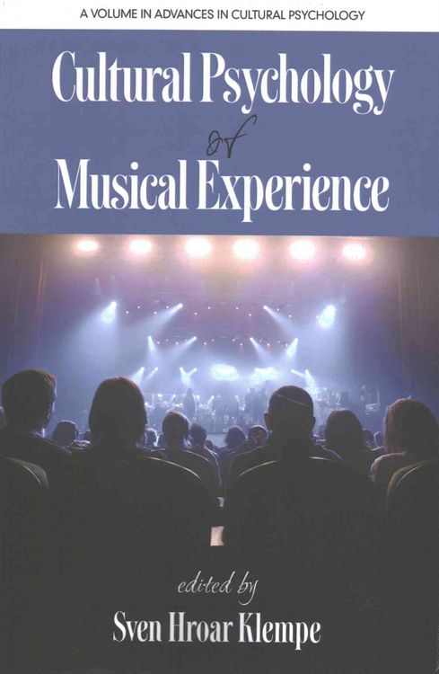 Produktbild: Cultural Psychology of Musical Experience