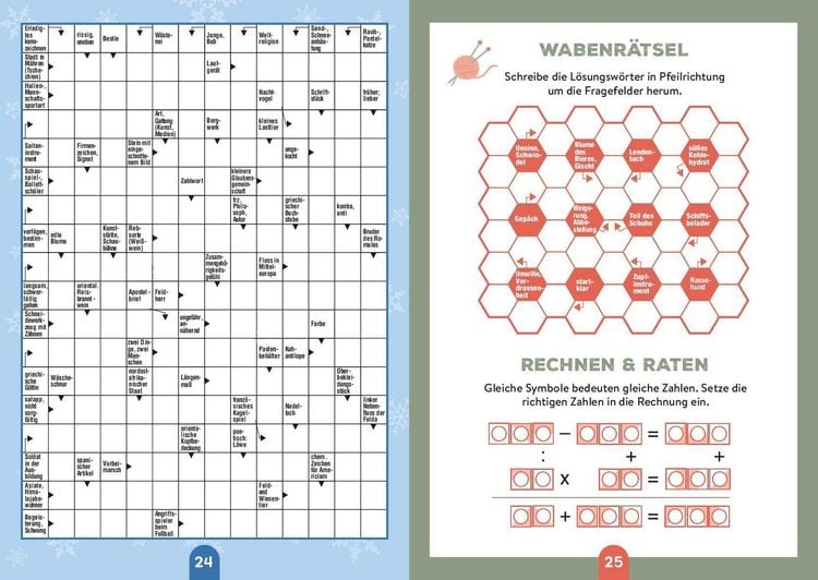 Produktbild: R&auml;tsel f&uuml;r die Winterzeit