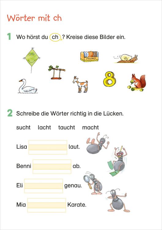 Produktbild: Fit f&uuml;rs Lesen und Schreiben 1. Klasse. Mein 5-Minuten-Block