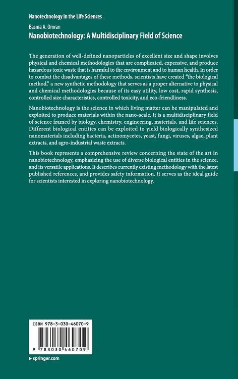 Produktbild: Nanobiotechnology: A Multidisciplinary Field of Science