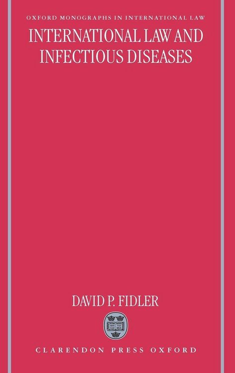 Produktbild: International Law and Infectious Diseases