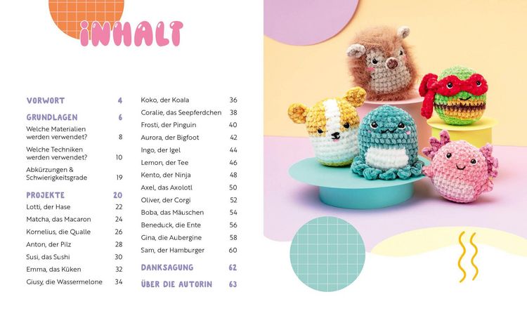 Produktbild: Pocket-Squishys h&auml;keln &ndash; Kleine Pl&uuml;schtiere f&uuml;r Squishmallow- und Micromallow-Fans