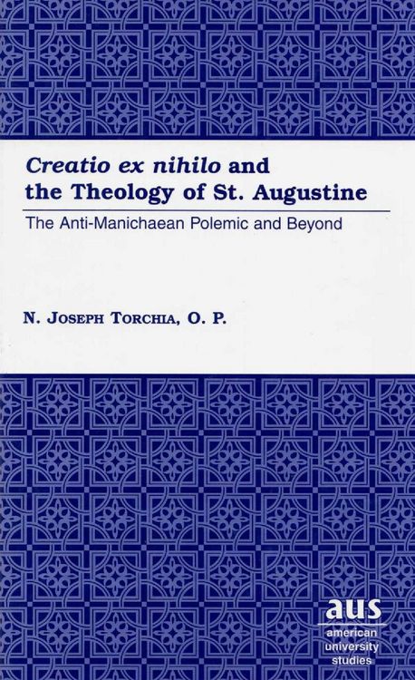Produktbild: Creatio ex nihilo and the Theology of St. Augustine