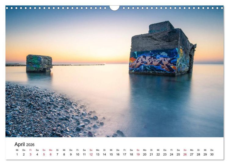 Produktbild: Fischland-Dar&szlig; - Stimmungsvolle Augenblicke (Wandkalender 2026 DIN A3 quer), CALVENDO Monatskalender