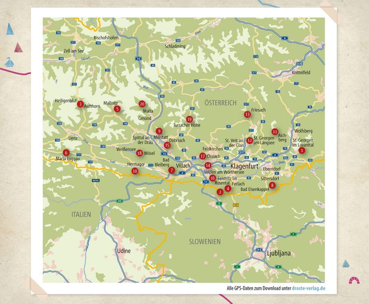 Produktbild: K&auml;rnten. Wandern f&uuml;r die Seele