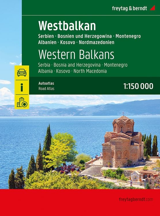 Produktbild: Westbalkan, Autoatlas 1:150.000, freytag & berndt