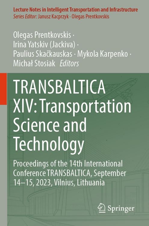 Produktbild: TRANSBALTICA XIV: Transportation Science and Technology