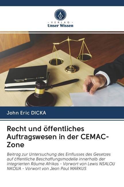Produktbild: Recht und &ouml;ffentliches Auftragswesen in der CEMAC-Zone