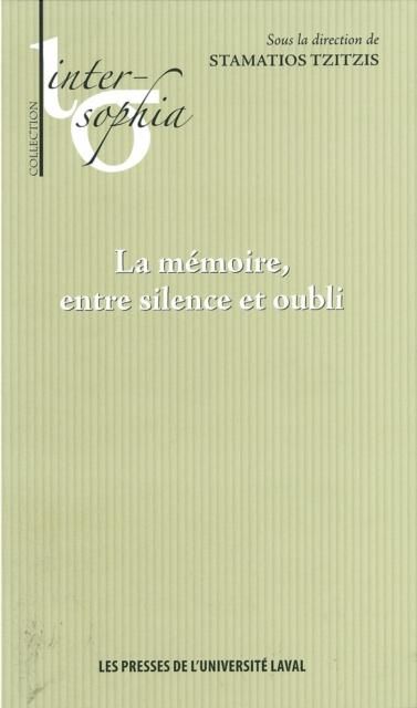 Produktbild: Memoire entre silence et oubliLa