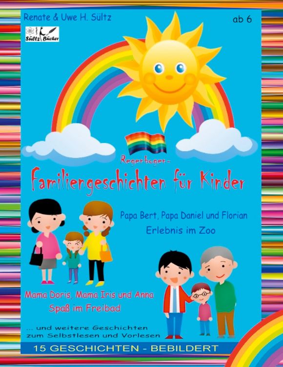 Produktbild: Regenbogen-Familien-Geschichten f&uuml;r Kinder