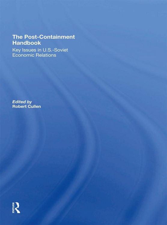 Produktbild: The Post-Containment Handbook