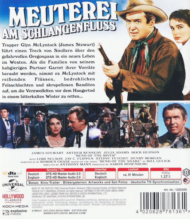 Produktbild: Meuterei am Schlangenflu&szlig; (Bend of the River)