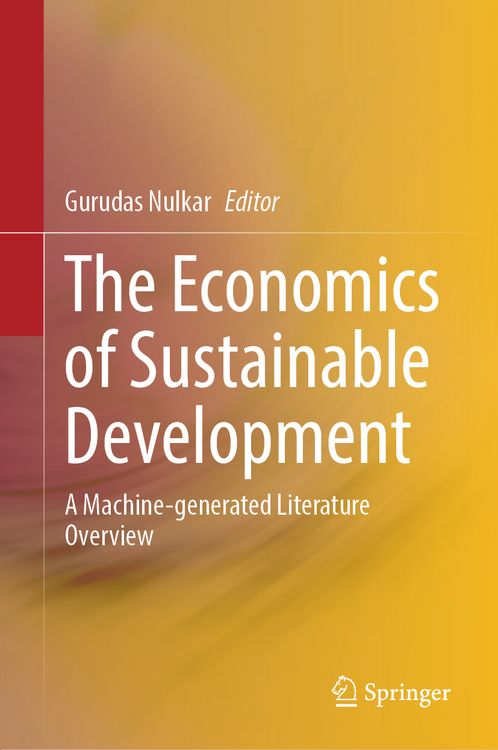 Produktbild: The Economics of Sustainable Development