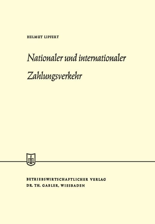 Produktbild: Nationaler und internationaler Zahlungsverkehr