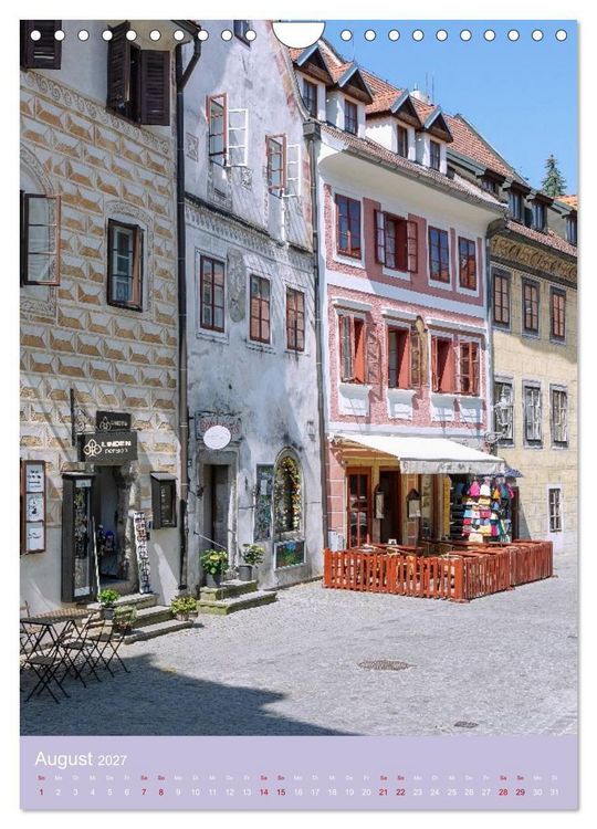 Produktbild: Zeitloses Cesky Krumlov. Zwischen Moldauschleifen und Schlosskulisse (Wandkalender 2027 DIN A4 hoch), CALVENDO Monatskalender
