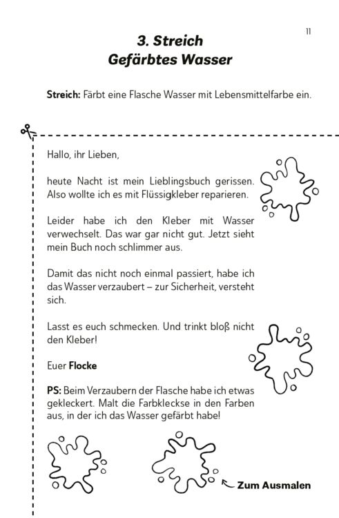 Produktbild: Die lustigsten Wichtelbriefe f&uuml;r Kinder | Zum Ausschneiden & sofort Verwenden | Interaktives Adventskalender-Buch