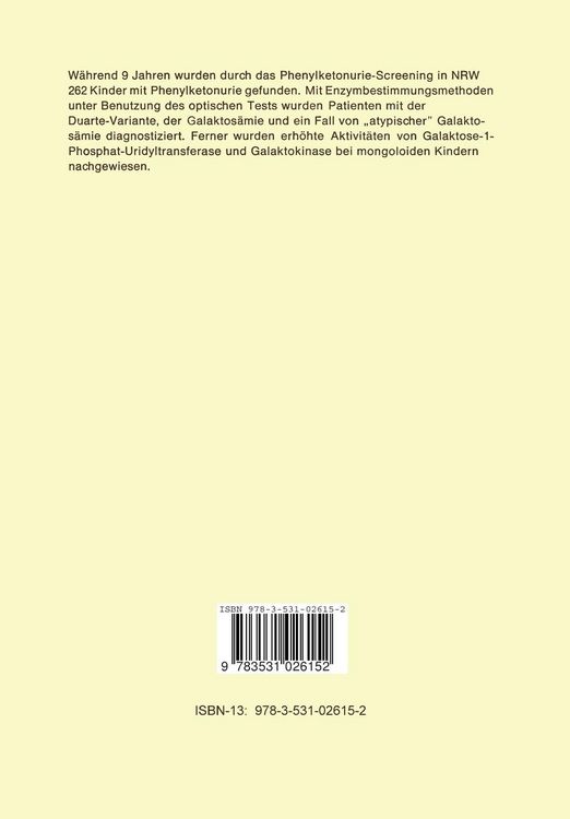 Produktbild: Probleme der Phenylketonurie, der Galaktos&auml;mie und des Galaktokinasemangels