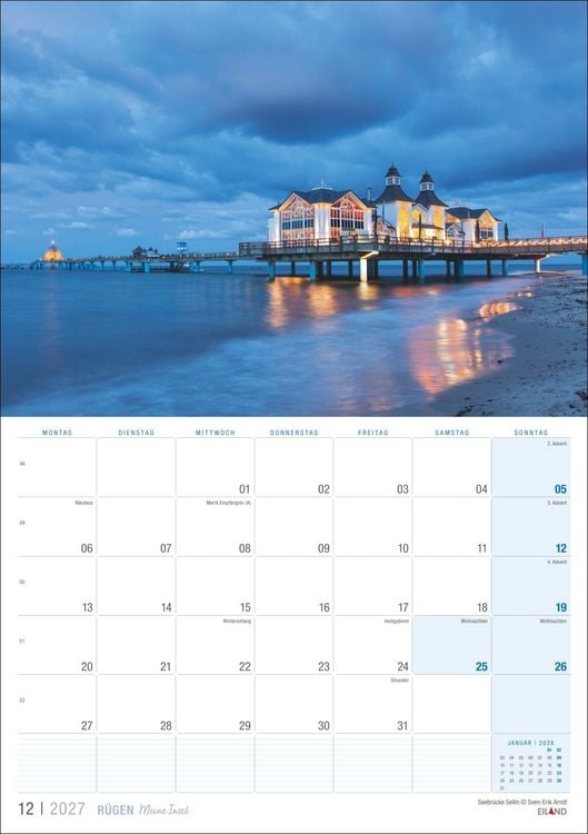 Produktbild: R&uuml;gen &hellip;meine Insel Kalender 2027