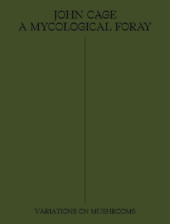 Produktbild: John Cage: A Mycological Foray