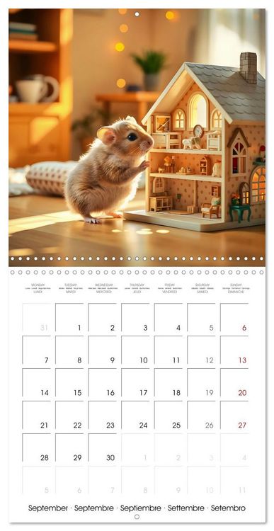 Produktbild: Small paws and great playfulness (Wall Calendar 2026 12 &times; 12 Inch) CALVENDO 12 Month Wall Calendar