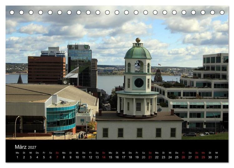 Produktbild: Bilderreise Nova Scotia (Tischkalender 2027 DIN A5 quer), CALVENDO Monatskalender