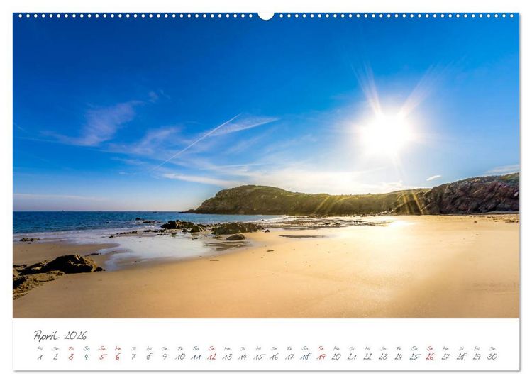 Produktbild: Meine Bretagne &ndash; Die sch&ouml;ne! (hochwertiger Premium Wandkalender 2026 DIN A2 quer), Kunstdruck in Hochglanz