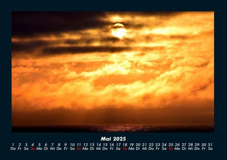 Produktbild: Sonnenunterg&auml;nge 2025 Fotokalender DIN A4
