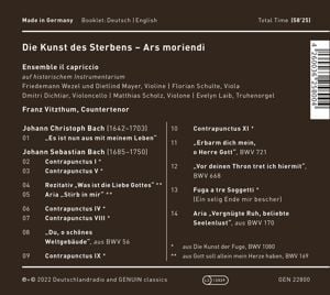 Produktbild: Die Kunst des Sterbens-Ars moriendi