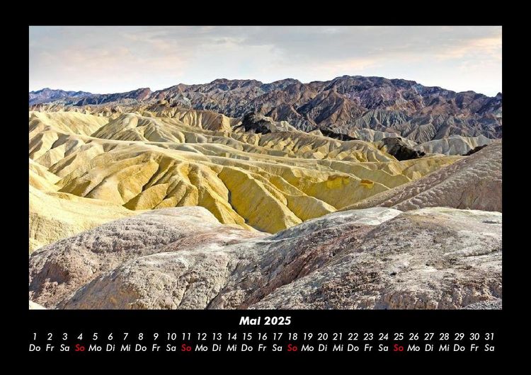 Produktbild: Bergige Welten 2025 Fotokalender DIN A3