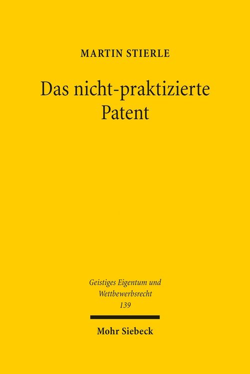 Produktbild: Das nicht-praktizierte Patent