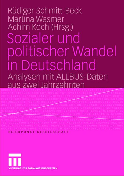 Produktbild: Sozialer und politischer Wandel in Deutschland