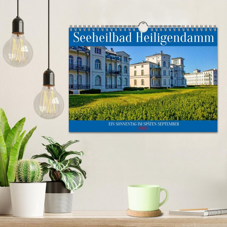 Produktbild: Seeheilbad Heiligendamm (Wandkalender 2026 DIN A4 quer), CALVENDO Monatskalender