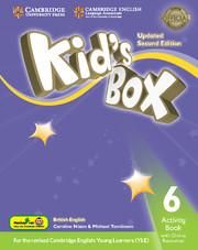 Produktbild: Kid's Box Updated Level 6 Activity Book with Online Resources Hong Kong Edition