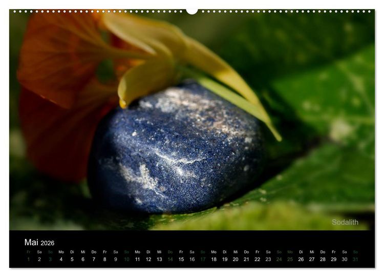 Produktbild: Edelsteine. Wunder der Natur (Wandkalender 2026 DIN A2 quer), CALVENDO Monatskalender