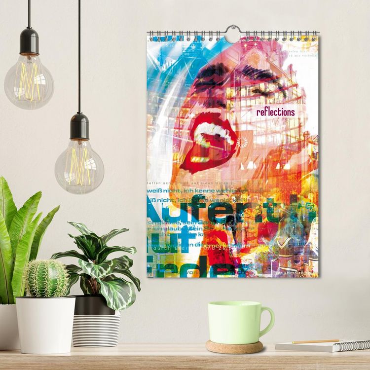 Produktbild: reflections (Wandkalender 2026 DIN A4 hoch), CALVENDO Monatskalender