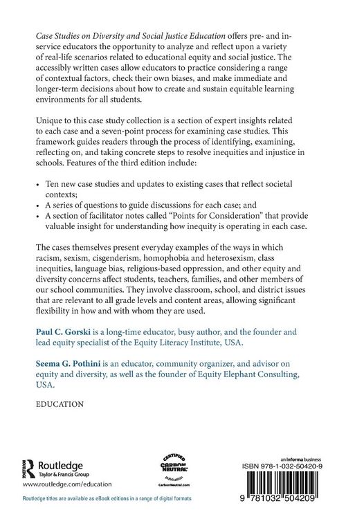 Produktbild: Case Studies on Diversity and Social Justice Education