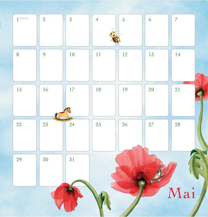 Produktbild: Die kleine Spinne Widerlich - Der Geburtstagskalender