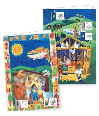 Produktbild: Christmas Advent Calendar Cards - 20 Pack