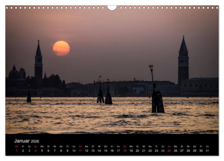 Produktbild: Venedig (Wandkalender 2026 DIN A3 quer), CALVENDO Monatskalender