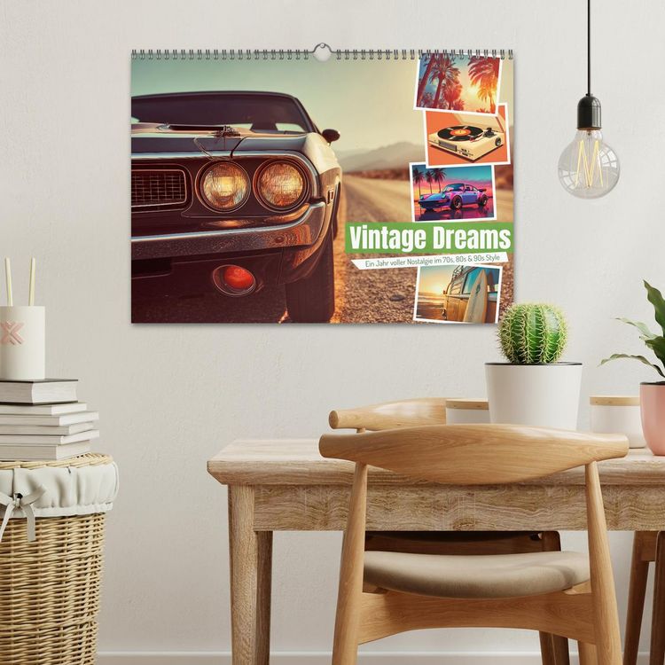 Produktbild: Vintage Dreams (Wandkalender 2026 DIN A3 quer), CALVENDO Monatskalender