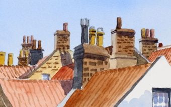 Produktbild: Watercolor Mixing Deck: Architecture