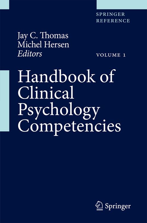 Produktbild: Handbook of Clinical Psychology Competencies