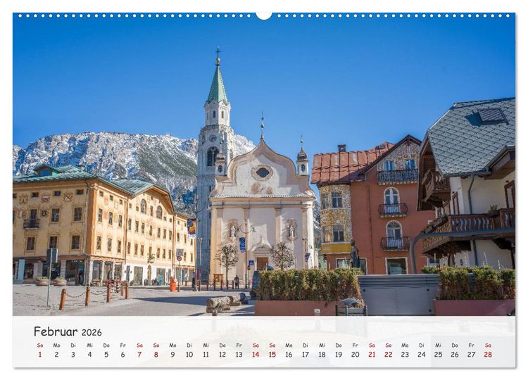 Produktbild: Italien - zwischen Dolomiten und Amalfik&uuml;ste (Wandkalender 2026 DIN A2 quer), CALVENDO Monatskalender
