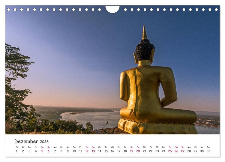 Produktbild: Laos - Im Herzen Indochinas (Wandkalender 2026 DIN A4 quer), CALVENDO Monatskalender